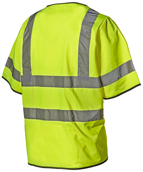 L. Brador  L.Brador 4004P veste fluorescente avec fermeture éclair