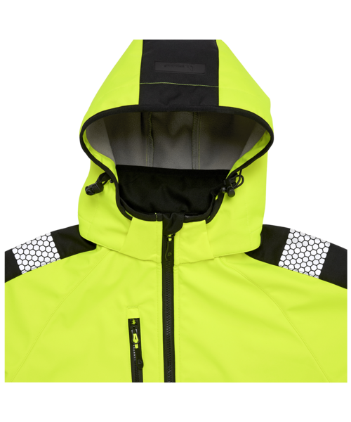 L. Brador  L.Brador 2033P Aereo Softshell jas (Hi-Vis)