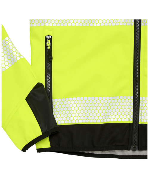 L. Brador  L.Brador 2033P Aereo Softshell jas (Hi-Vis)
