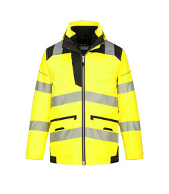 PW367 Hi-Vis ademende 5-in-1 jas
