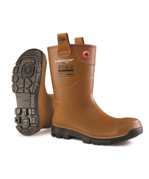 Dunlop Botte de sécurité DUNLOP Purofort Rig-Pro Fur Lining S5