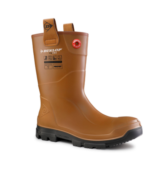 Dunlop Botte de sécurité DUNLOP Purofort Rig-Pro Fur Lining S5