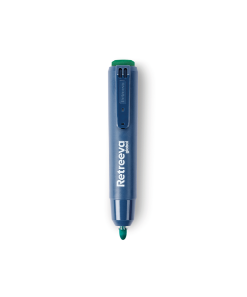 Retreeva  Detecteerbare intrekbare Dry-Wipe marker