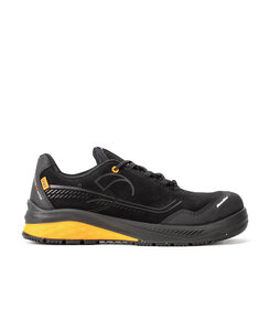 Sixton Makeball Noir/Orange, lacets bas, S3S