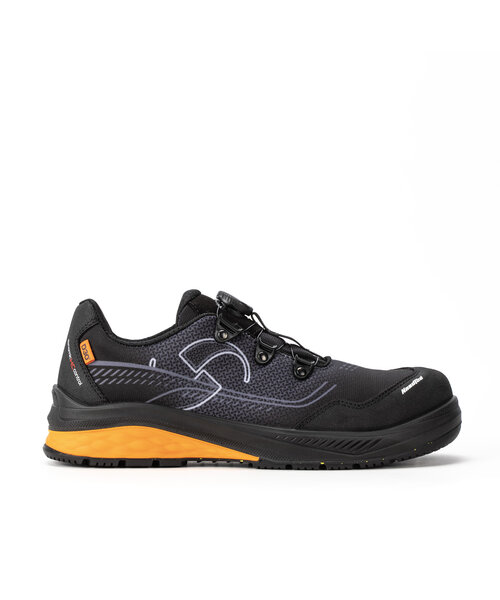 Sixton Sixton Juniper Boa Noir/Orange, boa bas, S3S