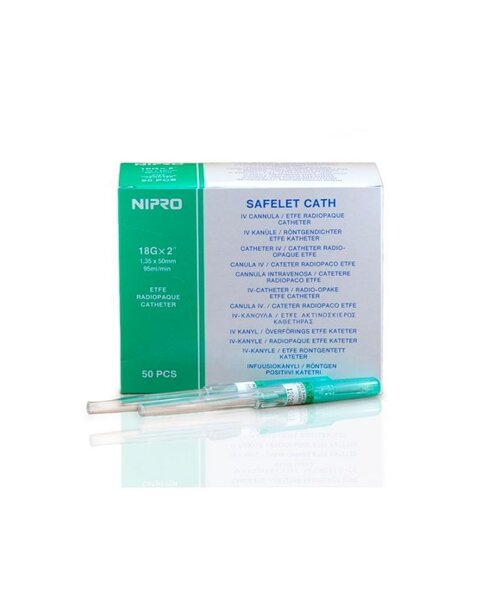 NIPRO  Aiguilles pour cathéter NIPRO 18G (vertes)