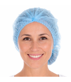 Charlotte "Clip Cap" in PP nw dubbele elastiek 53cm