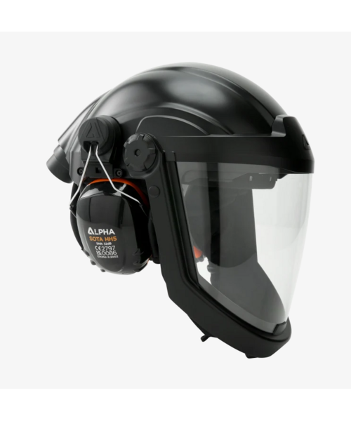 Skytec  Sentinel PAPR-helm met gehoorkapbevestiging TH3