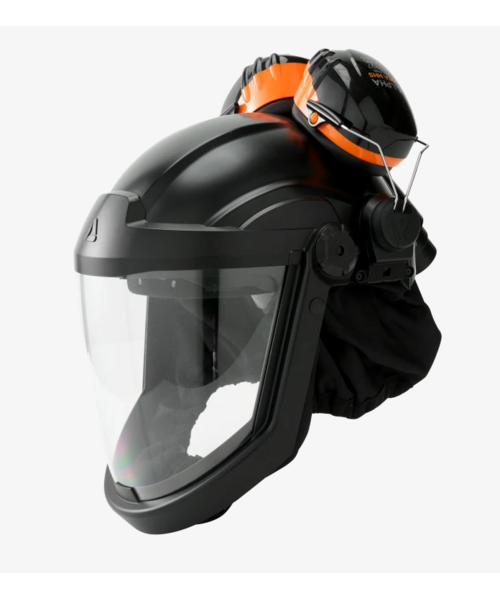 Skytec  Casque PAPR Sentinel avec fixation pour casque antibruit TH3