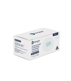 Lingettes alcoolisées à 70 % d'alcool (3 x 6 cm)