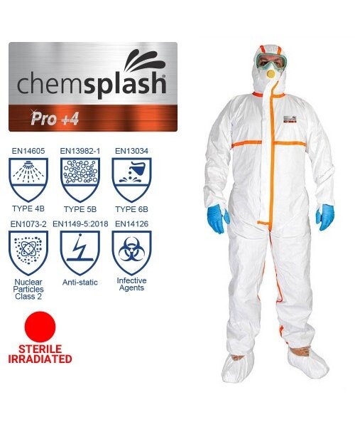 Chemsplash Chemsplash Pro +4 Overall – Type 4B/5B/6B (Steriel – Bestraald)