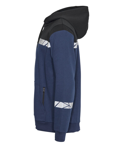 Projob Progression  PROJOB Progression 7104 sweat à capuche avec demi-fermeture éclair pour hommes