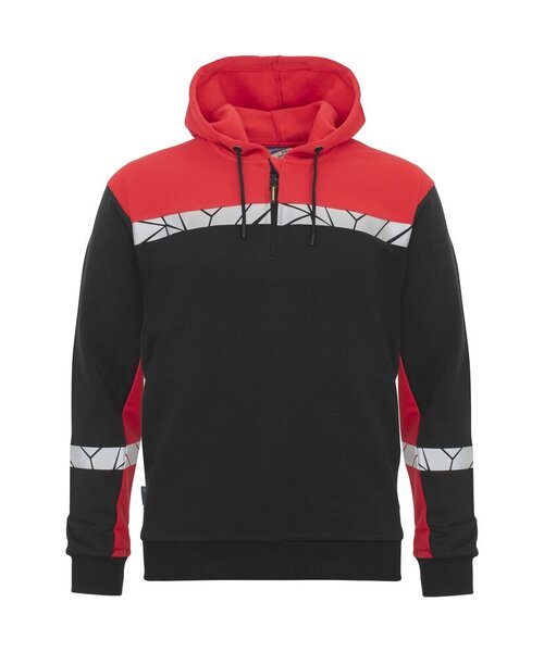 Projob Progression  PROJOB Progression 7104 sweat à capuche avec demi-fermeture éclair pour hommes