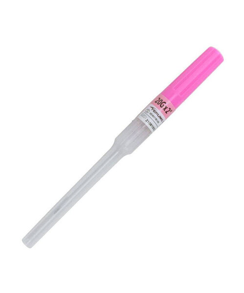 TERUMO Surflo catheters 20G x 1.1 (51mm), roze