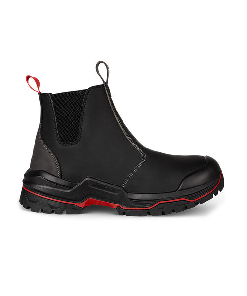Redbrick  Bottes de sécurité Redbrick Ankle Boot Black S3S, noires