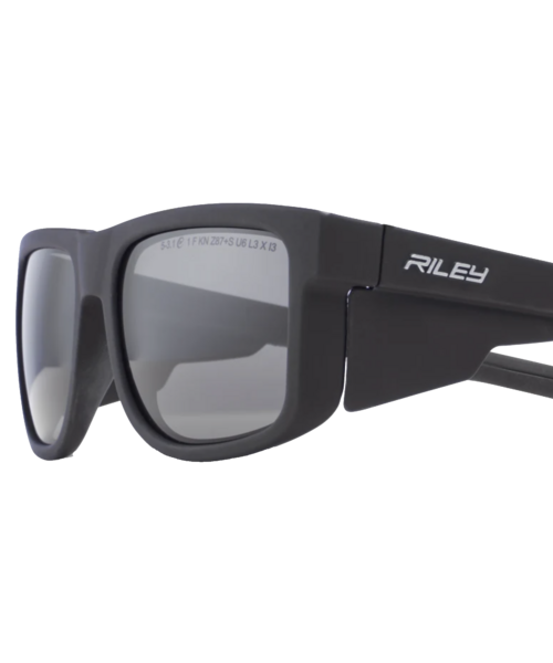 Riley Eyewear  RILEY Navigator veiligheidsbril - dark grey lens