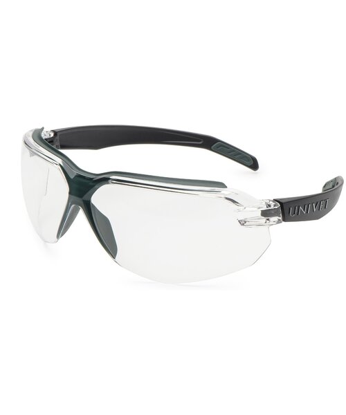 Univet Lunettes de sécurité Univet PRIMO GUARD à verres transparents, 25 g