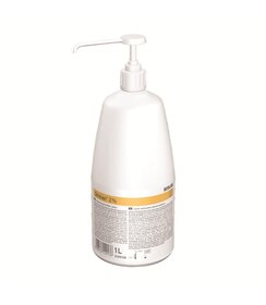 Skinsan, lotion lavante antimicrobienne à 2 %, 1 L, avec pompe à vis