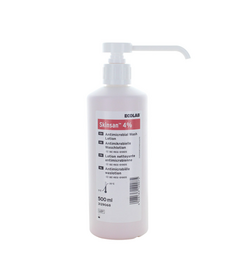 Skinsan 4 % : lotion de toilette antimicrobienne, 500 ml, avec pompe à vis