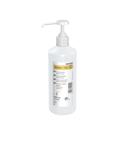 Skinsan, lotion lavante antimicrobienne à 2 %, 500 ml, avec pompe à vis