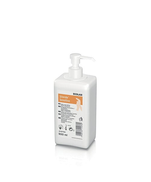 Anios  Crème protectrice pour les mains Silonda Sensitive, 500 ml, avec pompe à vis