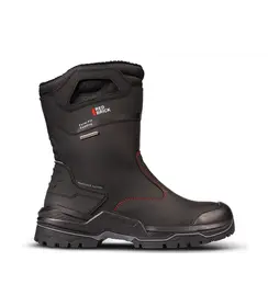 Bottes Redbrick en laine noire S7S