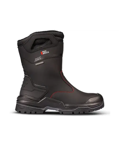 Redbrick  AS3233747 - Redbrick Boot Black Wool S7S, zwart