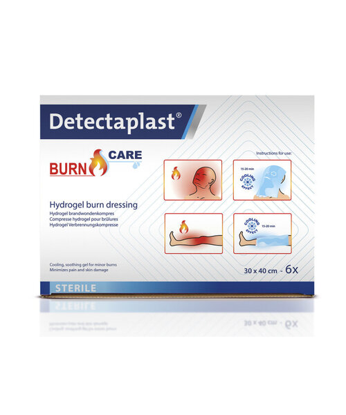 Detectaplast Pansement en gel pour brûlures 30 x 40 cm / boîte de 2 pièces  - Copie