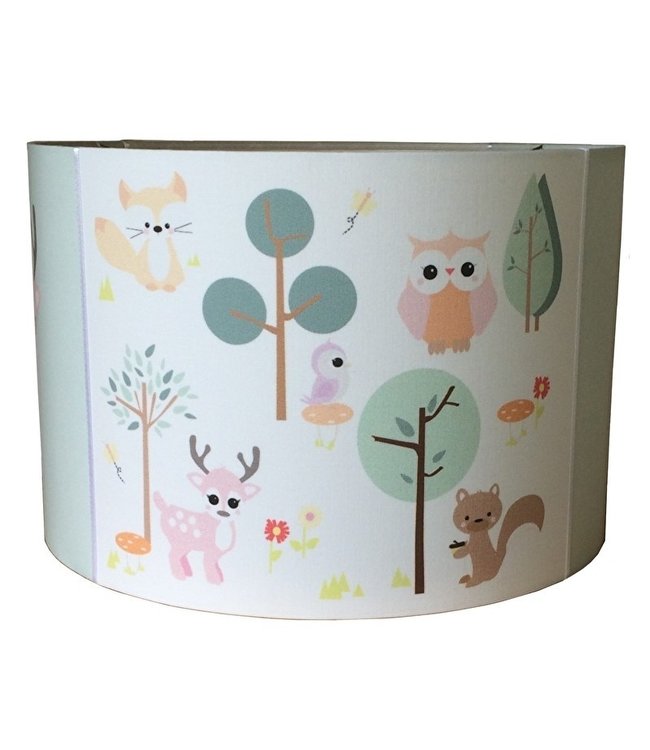 Designed4Kids  Kinderlamp forest friends pastel