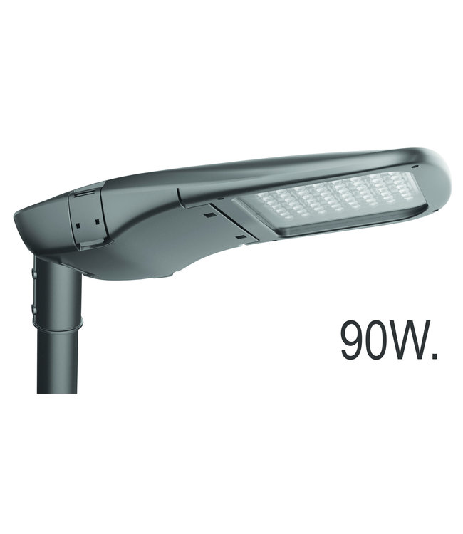 Franssen  CityHl. gevel-paaltoparm. antraciet led 90w. 3000k