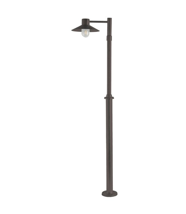 Franssen  Staande buitenlamp Selva | 230cm | zwart | E27 | 1-lichts