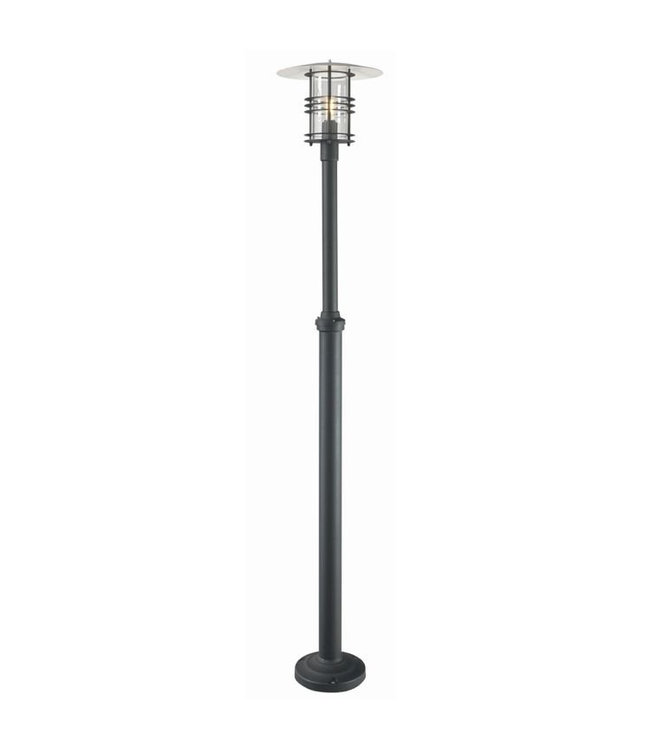 Franssen  Staande buitenlamp Selva Klassiek | 151-238cm |zwart | E27