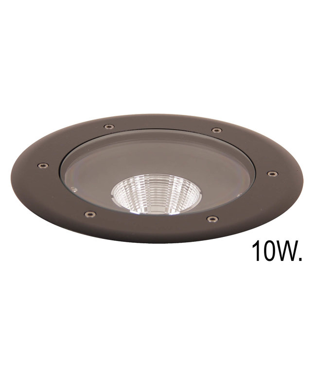 Franssen  Spotpro Grond | Zwart | led 10w | 3000k