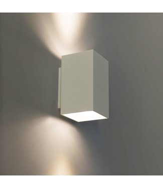 QAZQA Moderne wandlamp Sandy | GU10 | vierkant