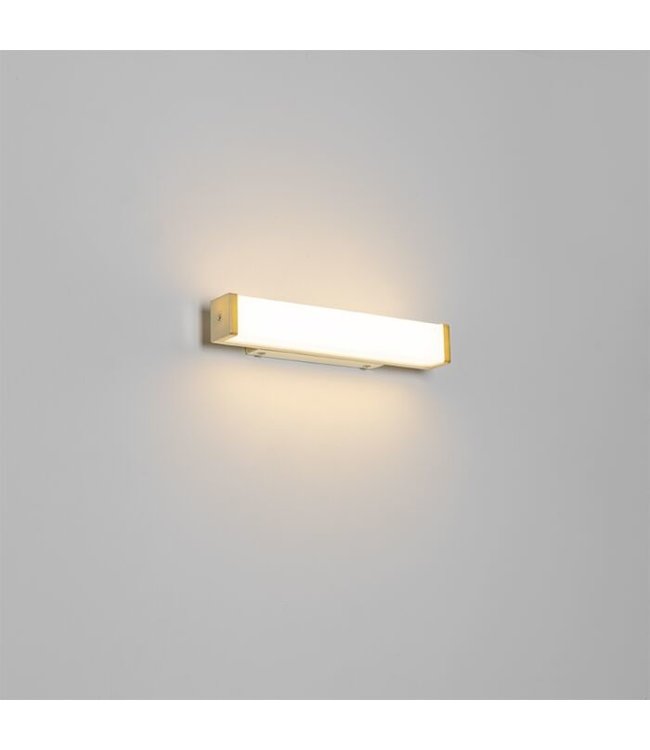 QAZQA Wandlamp Cascada | Messing | LED | IP44