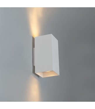 QAZQA Design wandlamp Sab | GU10 | up/down licht | Wit