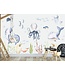 Designed4Kids  Kinderkamer Sealife  | Vlies Behang