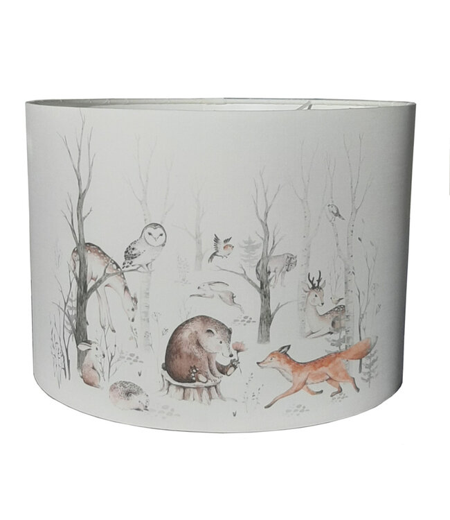 Designed4Kids  Kinderkamer Dieren in het bos  | Plafondlamp | E27 | 30 x 20 cm