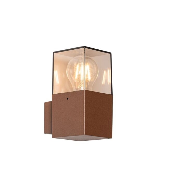 QAZQA Wandlamp Denmark | Roestbruin | Smart LED | A60 7w | IP44  | incl. WIFI