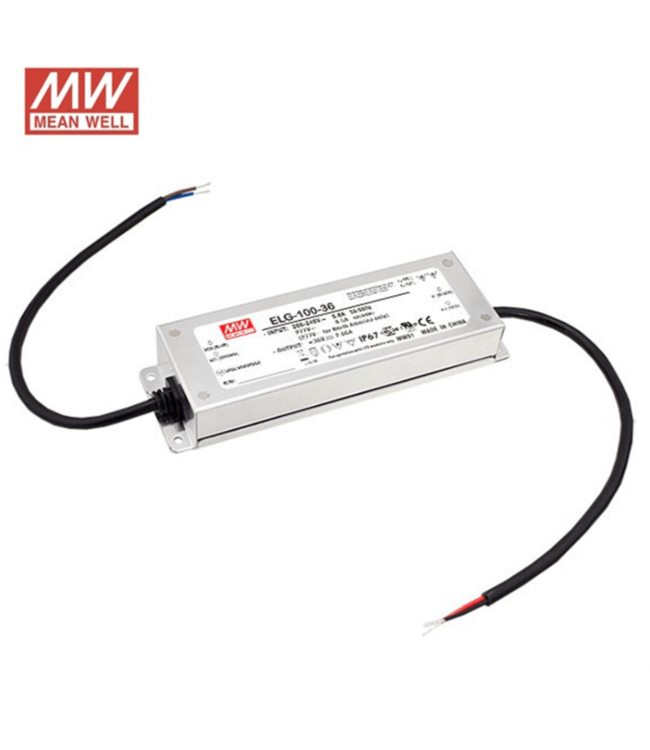 24V Meanwell Driver | IP65 | 100w