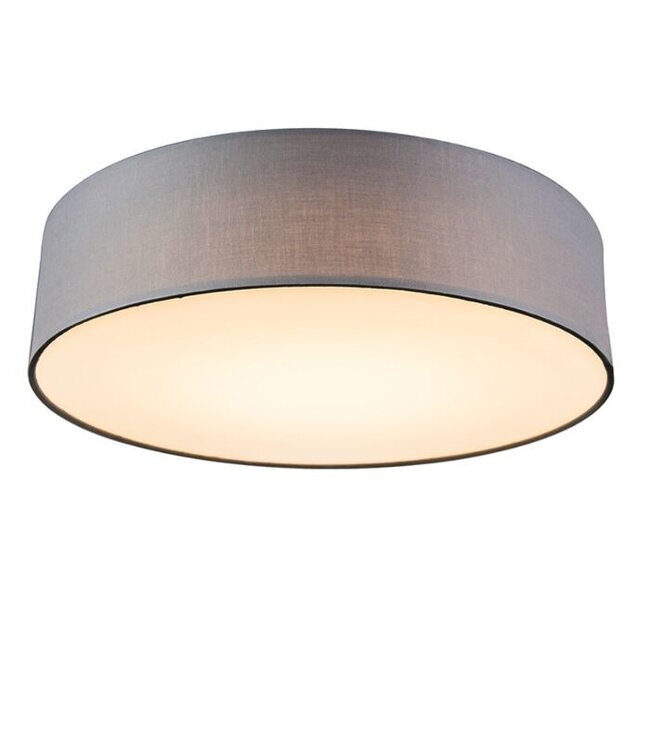 QAZQA Plafondlamp Drum | 40 cm | incl. LED 20w 1900lm 2700k