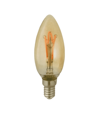 Dimbaar LED Filament | E14 | Amber | 4w | 2200k