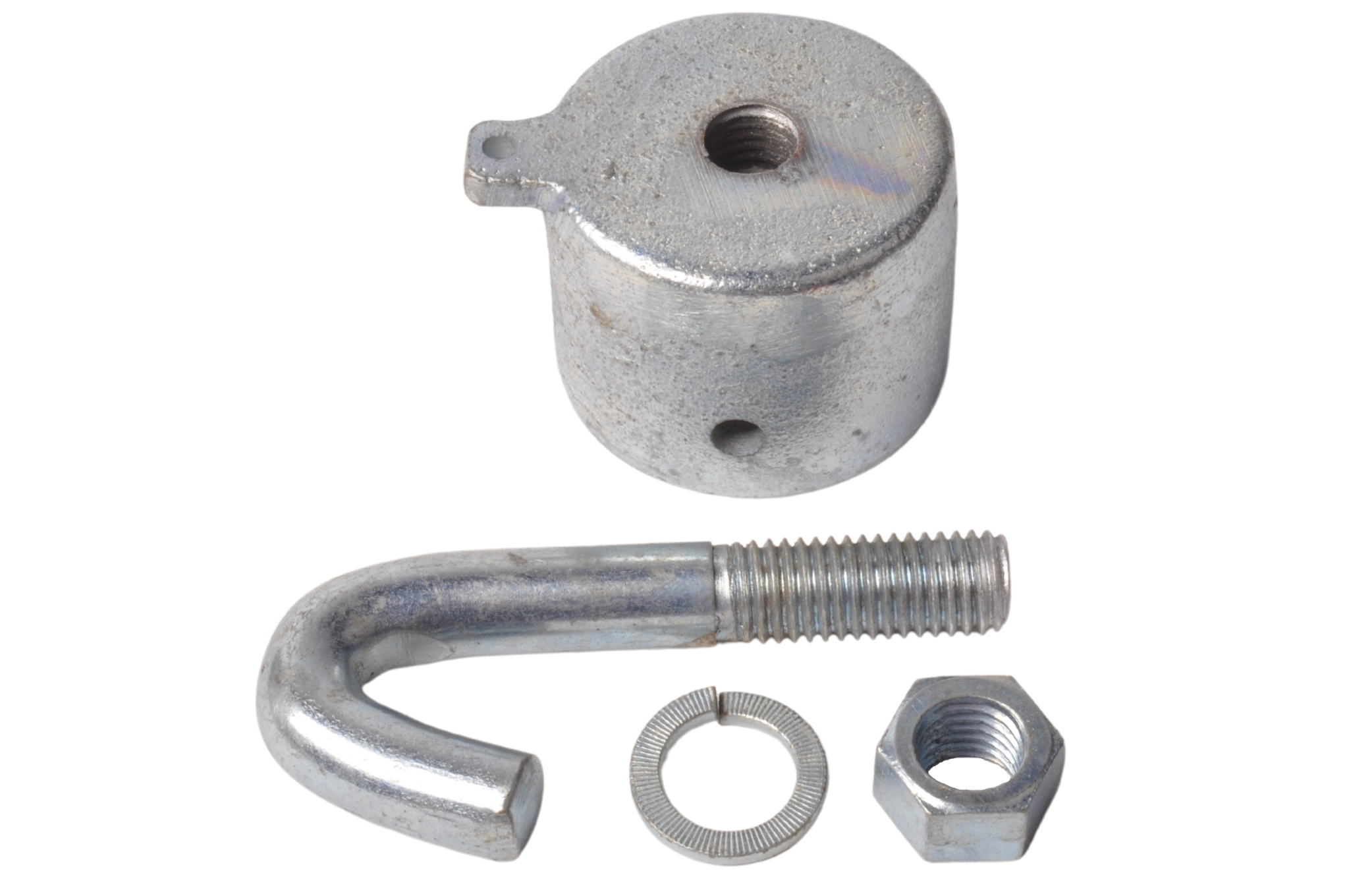 Breast bar end fitting round hook horse trailer inside diameter 43 mm