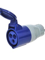 ProPlus Fiche de connexion de Schuko (prises) à CEE (douille)