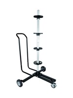 Cantonal Arbre à jantes mobile avec poignée pour 4 roues