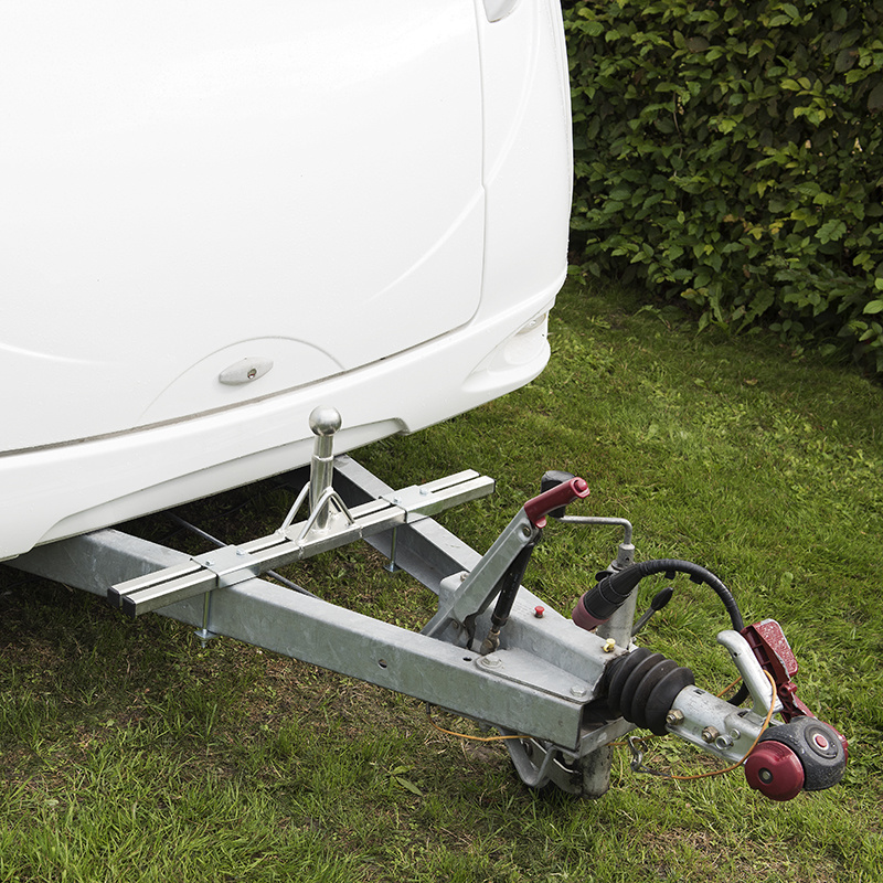 Adaptateur de barre d'attelage ProPlus pour porte-vélos - montage facile sans percer - matériel de montage inclus