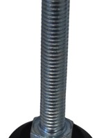 Cantonal Pied réglable - 30 mm - M8x60 mm - pivotant