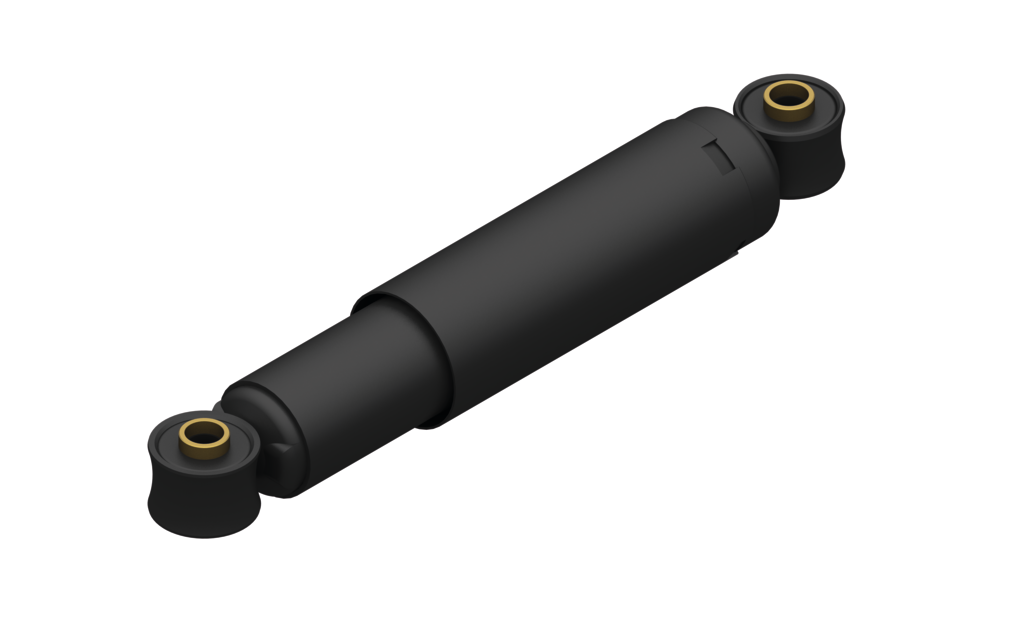 ALKO Octagon compact shock absorber black 4000 kg