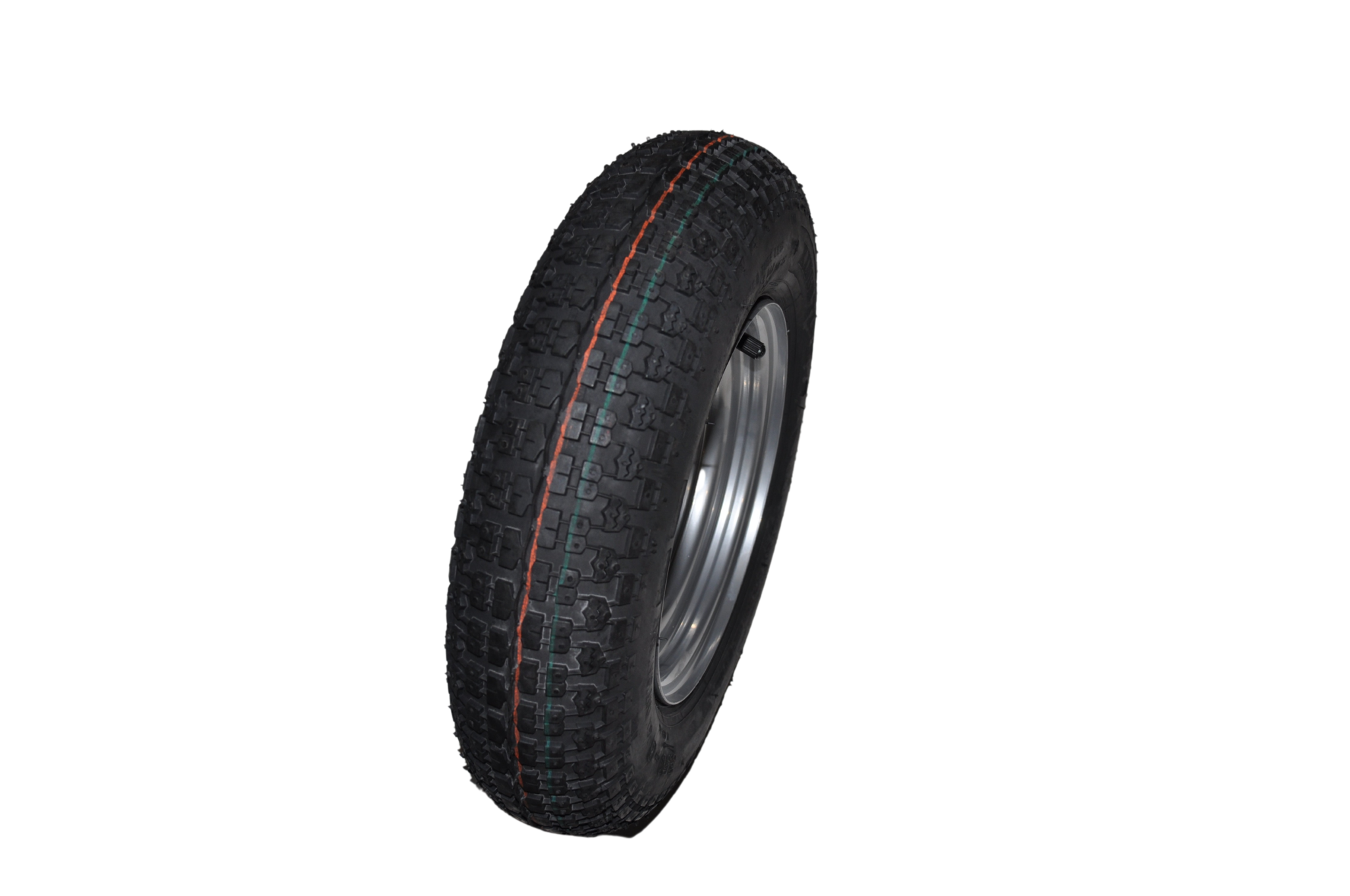 Aanhangwagendirect Wheel complete 3.50 8 tyre Rim French pitch 4x115 4PR load capacity 170 kg hub diameter 85 mm