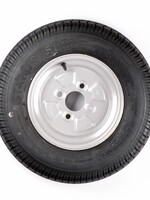 Kargotrail Roue 145/80R10 (4x100) 375kg - 4PR - moyeu 60 mm